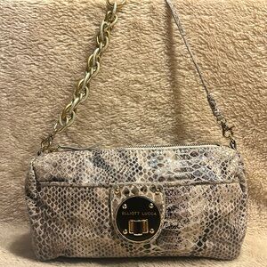 ELLIOTT LUCCA Sintra Snakeskin Print Purse